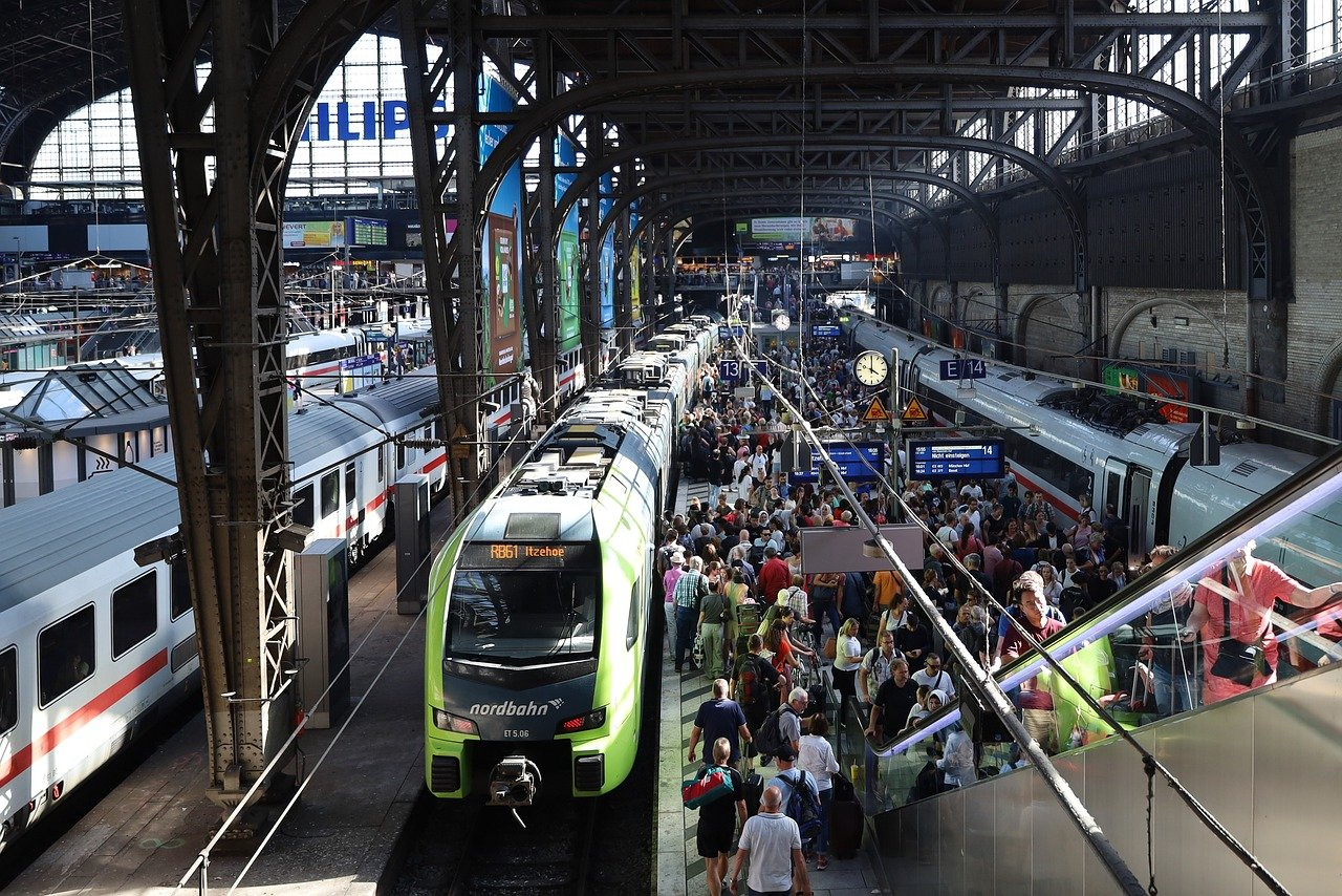 Hauptbahnhof Hamburg - Unfall